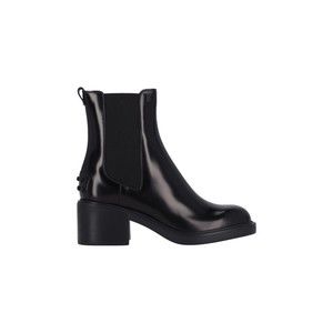 Tods Block Chelsea Boots Black - NWT